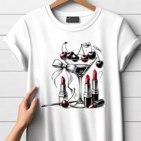 Kersenlippenstift - T-shirt