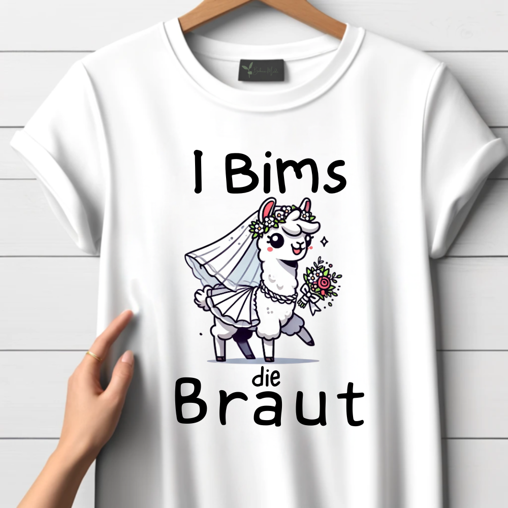 Lama bruid T-shirt