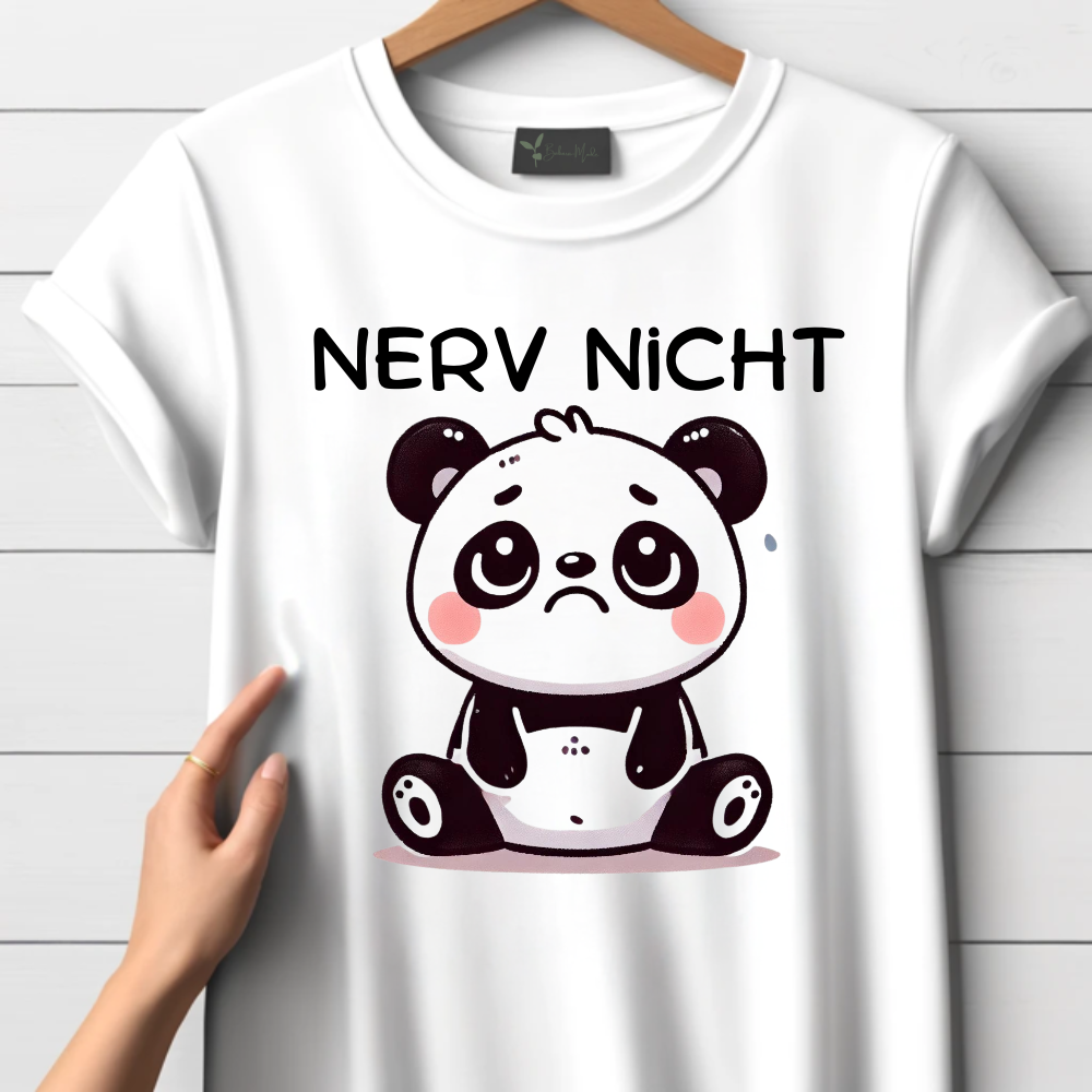 Zenuw niet Panda T-shirt