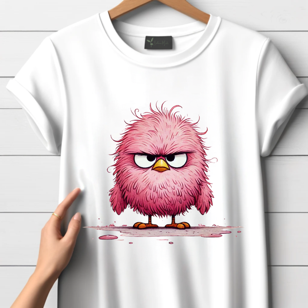 Chagrijnig vogelshirt