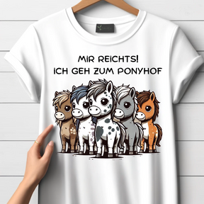 Leuk t-shirt voor de ponyboerderij