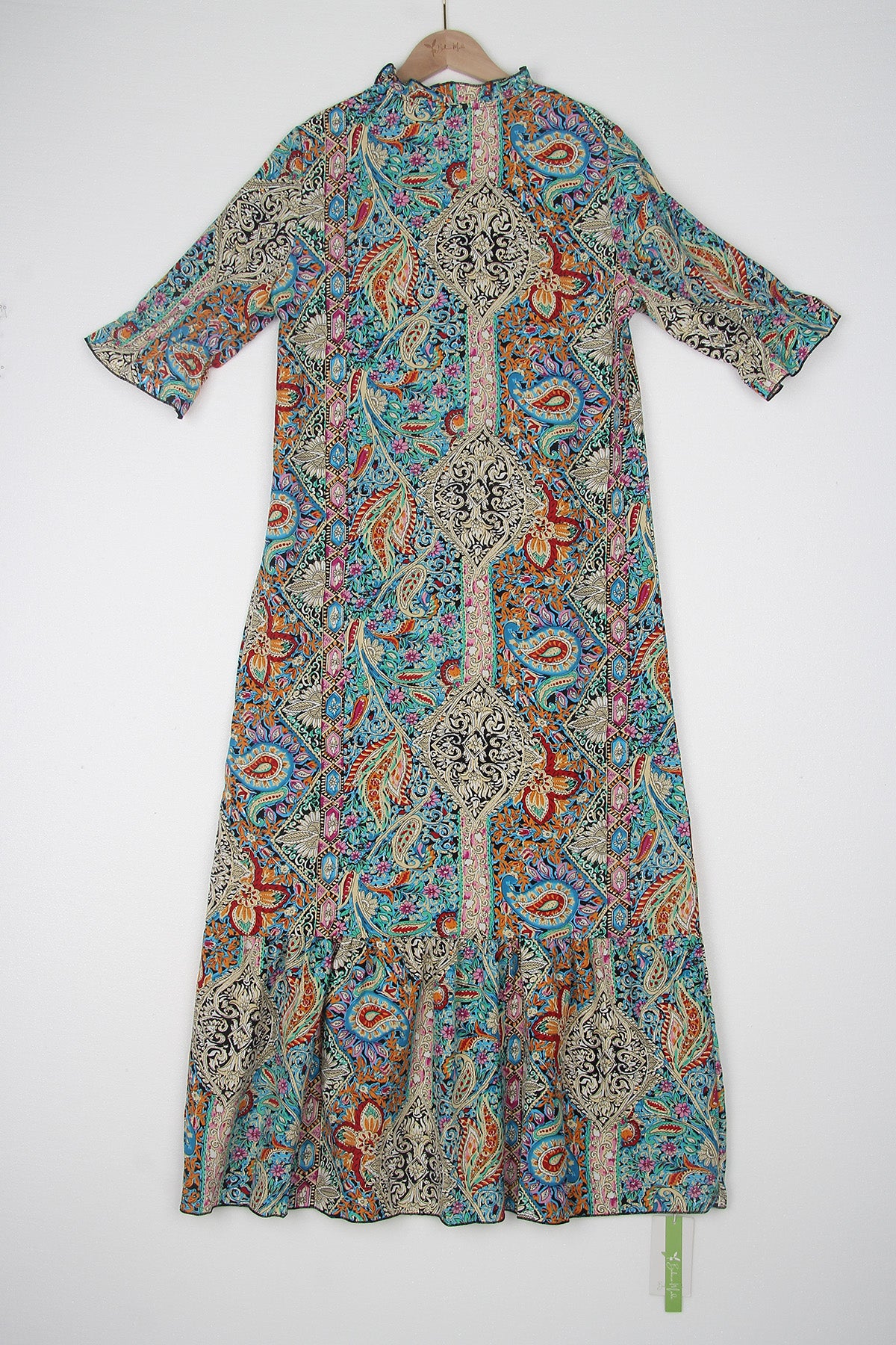 Paisley magische maxi-jurk