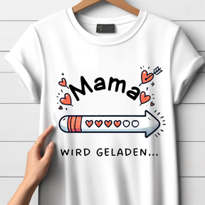 T-shirt 'Moeder laden'