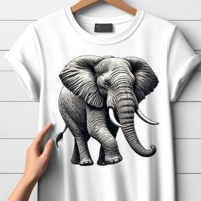 T-shirt ‘Majestueuze Olifant’