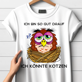 Sarcastische Uil T-shirt