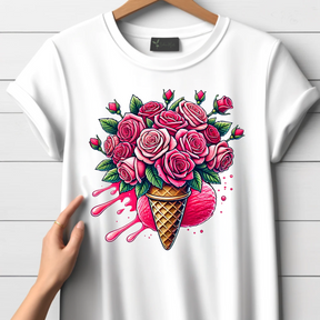 Zoet Rose Cone T-shirt