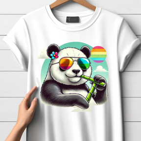 Zomers pandashirt