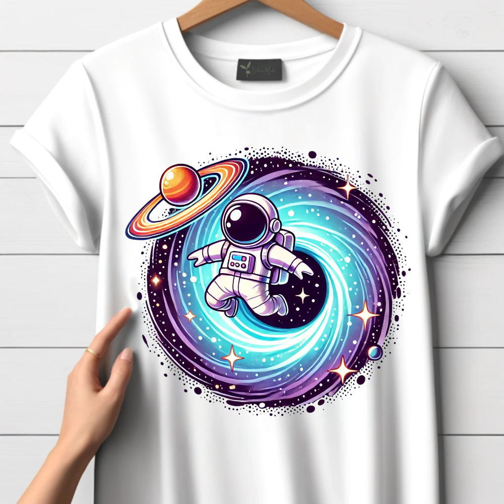 Galactische astronaut T-shirt