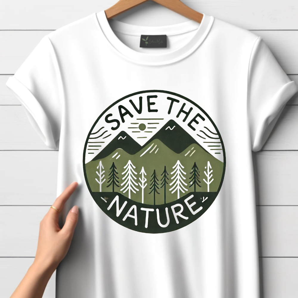 Bewaar het natuur-T-shirt