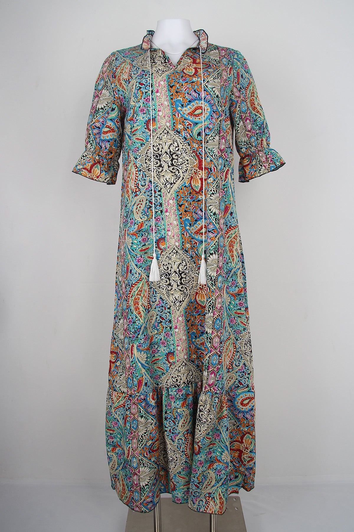 PaisleyElegance BohoChic maxi-jurk