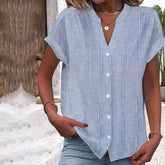 Gestreepte trendblouse