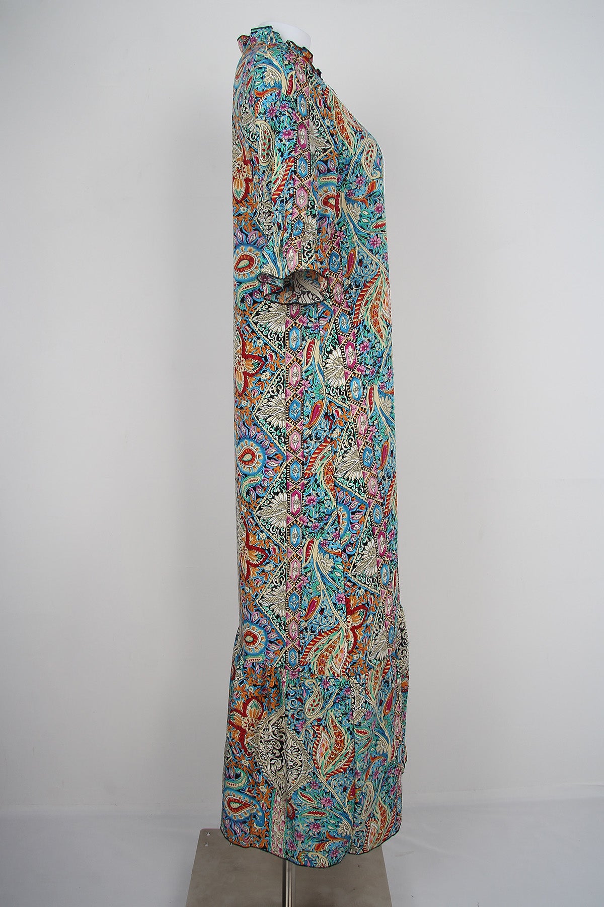 Paisley magische maxi-jurk