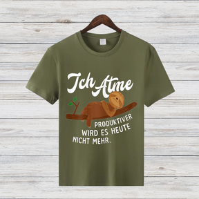 Faultier Shirt | Lustiges Winter T-Shirt | Humorvolles Geschenk | Gemütliches Statement Shirt für kalte Tage