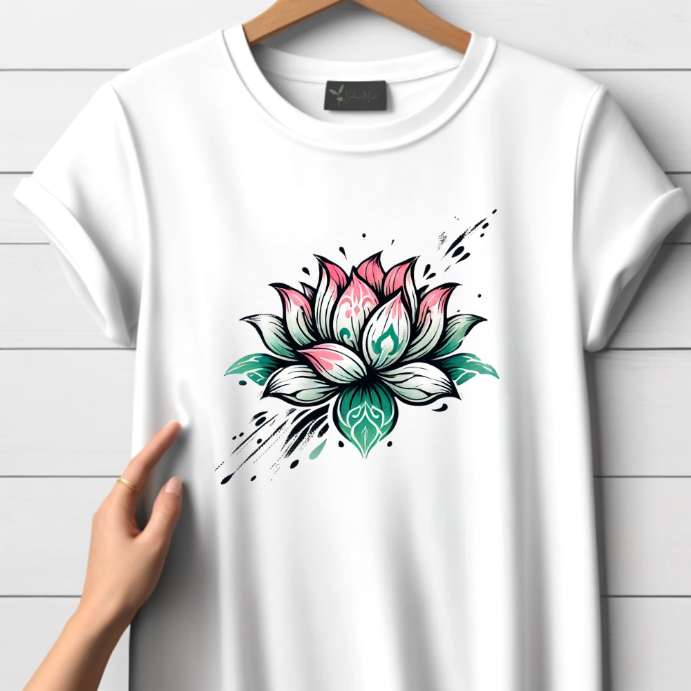 Elegant Lotus-T-shirt