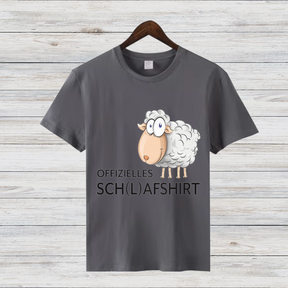 Offizielles Sch(l)afshirt | Lustiges Schlafshirt | Humorvolles T-Shirt für gemütliche Wintertage | Geschenkidee für Frostbeulen