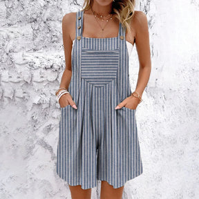 Gestreepte droomjumpsuit