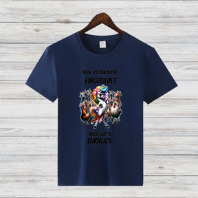 Nein, Ich Bin Nicht Eingebildet | Lustiges Einhorn-Shirt | Humorvolles Motiv | Statement Shirt für Damen | Perfekt für den Winter