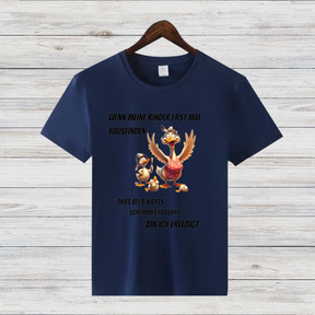 Humorvolles Enten-Shirt | Lustiges Statement Shirt | Witziges Geschenk für Mütter | Winter-Highlight Damen T-Shirt