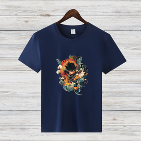Anime Feuerkrieger | Episches Manga Shirt | Stylisches Anime Design | Geschenk für Otakus