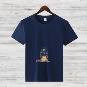 Mystischer Frosch | Künstlerisches T-Shirt | Fantasievolles Design | Stilvolles Statement-Shirt für Kreative