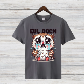 Eul Doch | Lustiges Eulen-Shirt | Niedliches Tier-Motiv | Statement Shirt für den Winter | Damen T-Shirt