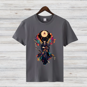 Mystischer Krieger | Anime T-Shirt | Fantasievolles Design | Stylisches Statement Shirt für Fans
