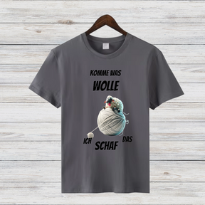 Komme was Wolle | Lustiges Schaf-Shirt | Humorvolles Statement-Shirt | Perfektes Winterdesign für kreative Köpfe
