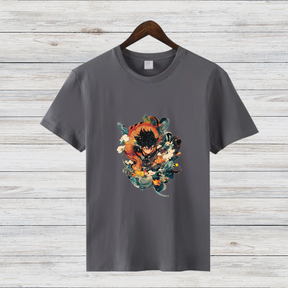 Anime Feuerkrieger | Episches Manga Shirt | Stylisches Anime Design | Geschenk für Otakus