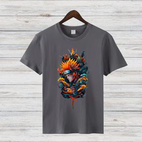 Episches Ninja Shirt | Anime Fan T-Shirt | Stylisches Baumwollshirt für Wintertage | Geschenk für Anime-Liebhaber