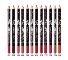 B•M®✗M•n® - Zachte, matte set van 12 lipliners