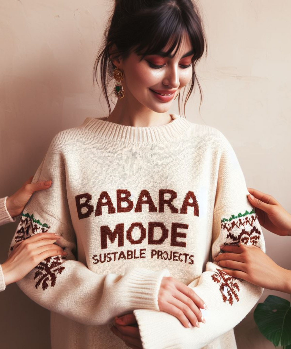 BabaraFashion® - Duurzame Projecten trui