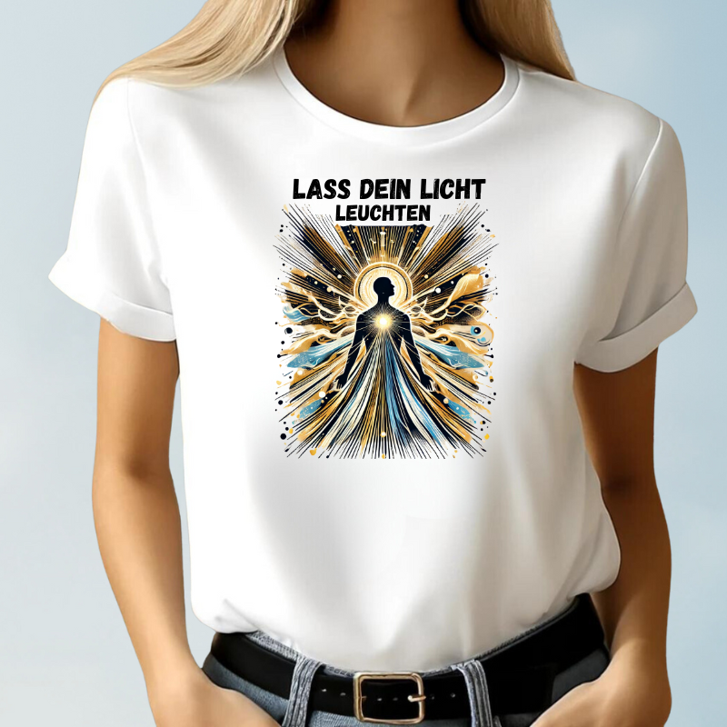 Laat uw licht schijnen t-shirt