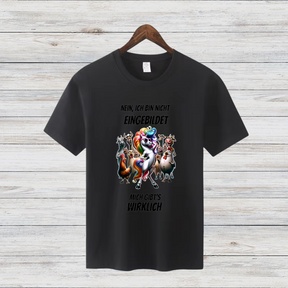 Nein, Ich Bin Nicht Eingebildet | Lustiges Einhorn-Shirt | Humorvolles Motiv | Statement Shirt für Damen | Perfekt für den Winter