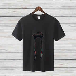 T-Shirt Hintergrund von „The_breathtaking_anime_inspired__Japanese_Illustration_f8c12bc4-2884-443b... #160