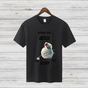 Komme was Wolle | Lustiges Schaf-Shirt | Humorvolles Statement-Shirt | Perfektes Winterdesign für kreative Köpfe