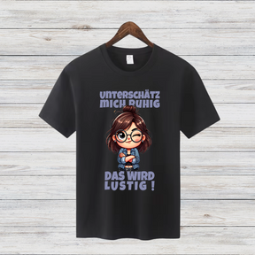 Freches Statement Shirt | Lustiges Winter T-Shirt | Cooles Cartoon Design | Geschenkidee für Frauen