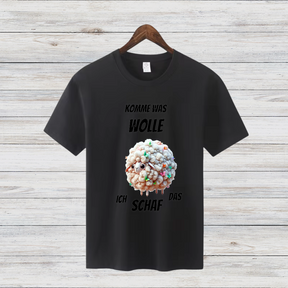 Komme was Wolle | Lustiges Schaf-Shirt | Humorvolles Weihnachtsdesign | Statement Shirt für die Festzeit