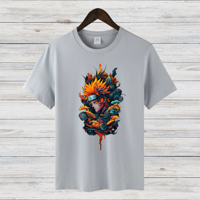 Episches Ninja Shirt | Anime Fan T-Shirt | Stylisches Baumwollshirt für Wintertage | Geschenk für Anime-Liebhaber