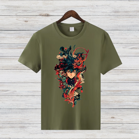 Episches Anime Shirt | Stylisches Manga Design | Perfektes Geschenk für Anime-Fans | Hochwertiges Baumwollshirt