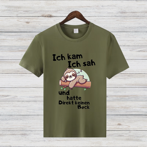 Faultier Shirt | Lustiges Spruch T-Shirt | Bequemes Freizeitshirt | Geschenkidee für Entspannte