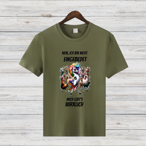 Nein, Ich Bin Nicht Eingebildet | Lustiges Einhorn-Shirt | Humorvolles Motiv | Statement Shirt für Damen | Perfekt für den Winter