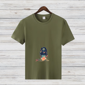 Mystischer Frosch | Künstlerisches T-Shirt | Fantasievolles Design | Stilvolles Statement-Shirt für Kreative