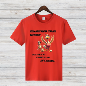Humorvolles Enten-Shirt | Lustiges Statement Shirt | Witziges Geschenk für Mütter | Winter-Highlight Damen T-Shirt
