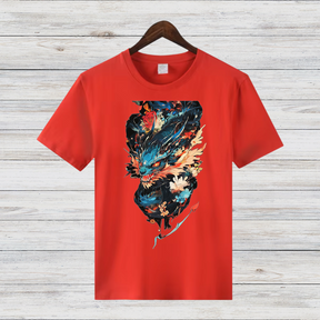 Mystischer Drachengeist | Fantasie T-Shirt | Kunstvolles Drachen-Design | Stilvolles Shirt für Fantasy-Fans