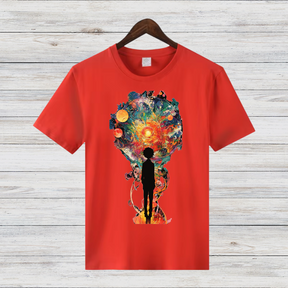 Kosmisches Universum Shirt | Mystisches Galaxie Design | Astronomie T-Shirt | Sci-Fi Kunst Shirt für Träumer