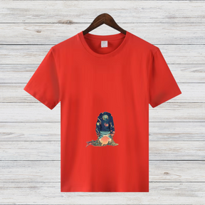Mystischer Frosch | Künstlerisches T-Shirt | Fantasievolles Design | Stilvolles Statement-Shirt für Kreative