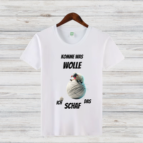 Komme was Wolle | Lustiges Schaf-Shirt | Humorvolles Statement-Shirt | Perfektes Winterdesign für kreative Köpfe