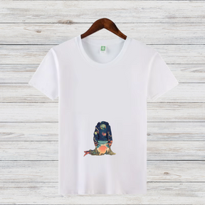 Mystischer Frosch | Künstlerisches T-Shirt | Fantasievolles Design | Stilvolles Statement-Shirt für Kreative