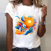 Zomer Swirl T-shirt