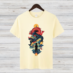 Mystischer Drachengeist | Fantasy T-Shirt | Episches Anime Design | Stilvolles Shirt für Abenteuerfans